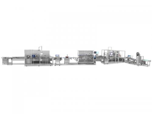Bottle Cartoning, Bundling and Case Packing Production Line -HRG シーロング