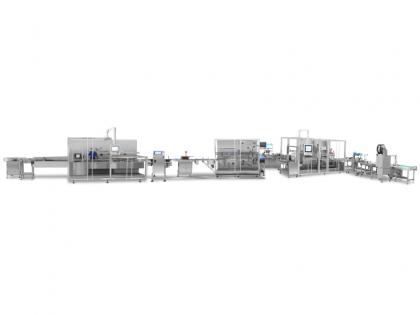 Bottle Cartoning, Bundling and Case Packing Production Line -HRG シーロング